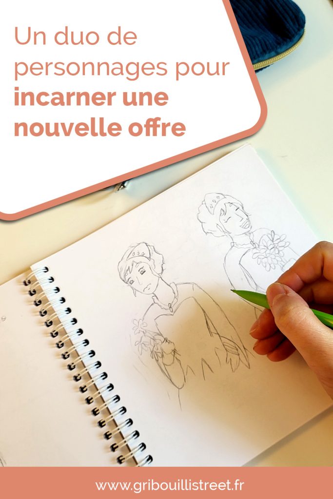 Un duo de personnages pour incarner une nouvelle offre