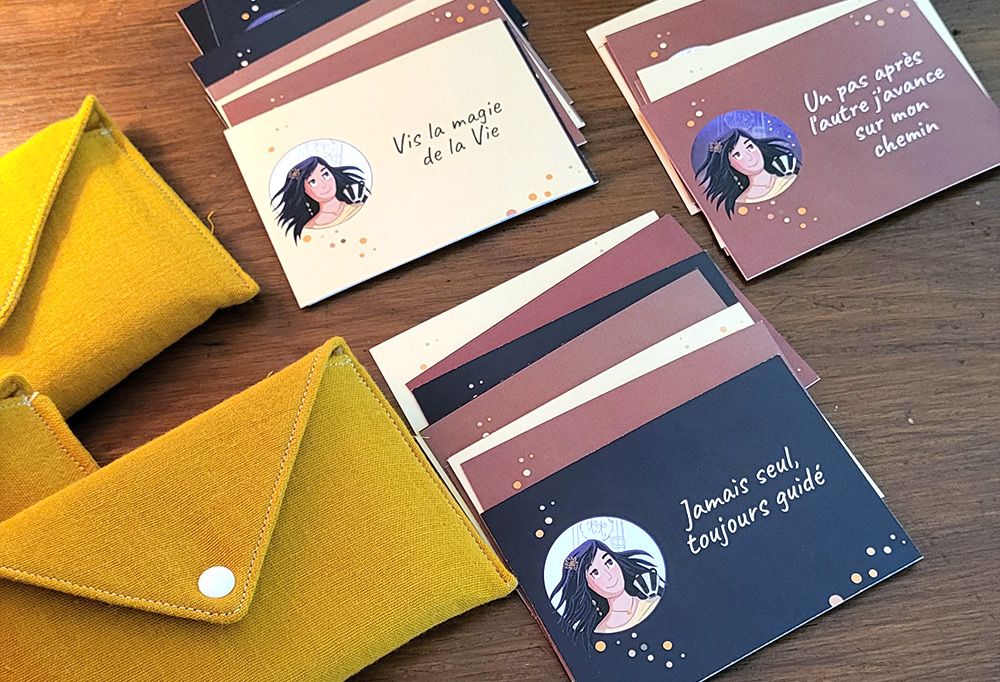 L'oracle d'Aurélie avec son avatar