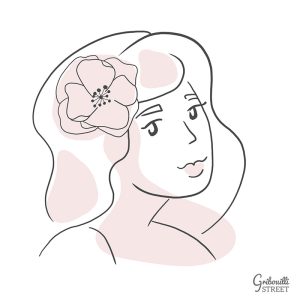 Un exemple de design pour le profil seductrice