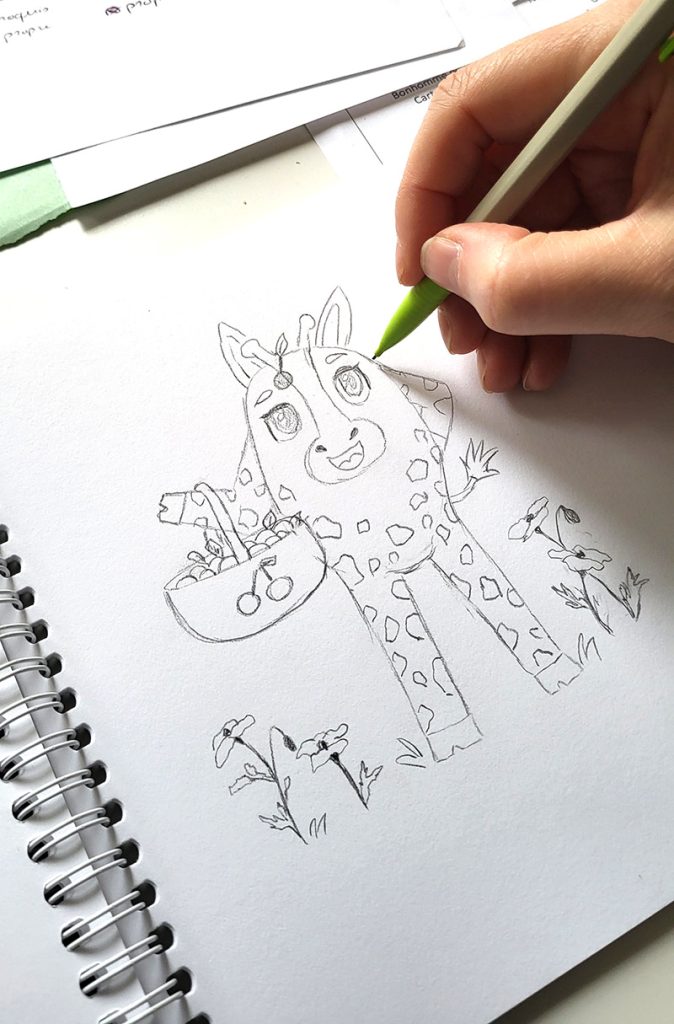 Le dessin de Lina