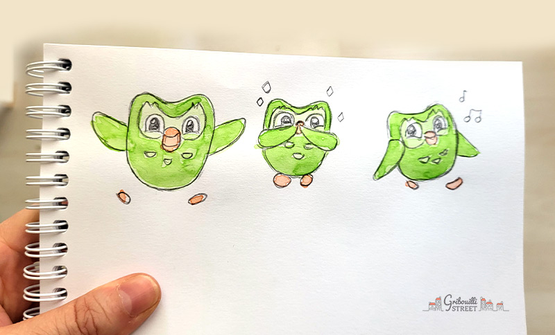 L'exemple de Duo de Duolingo