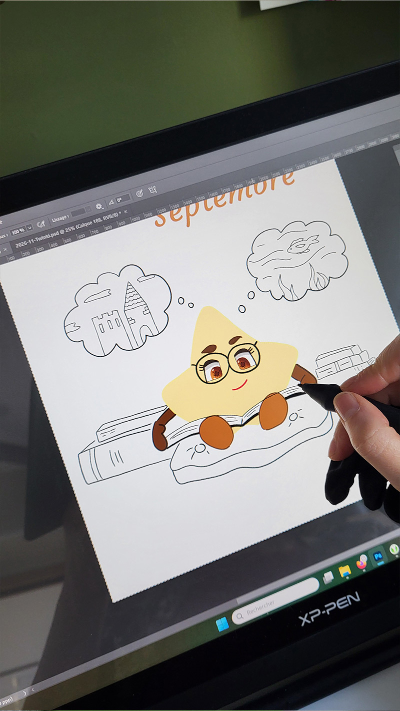 Magali dessine Twinki